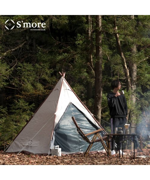 S'more(スモア)/【S'more / A－Base tent 】 ソロテント ティピーテント  1～2人用/img09