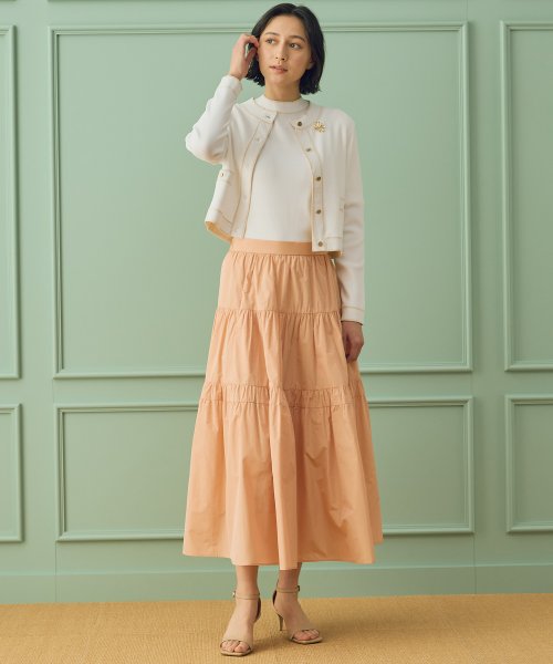 シャンブレータフタティアード スカート D1610834111(12441円)