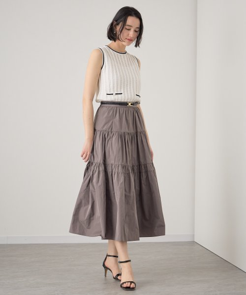 シャンブレータフタティアード スカート D1610834111(12441円)