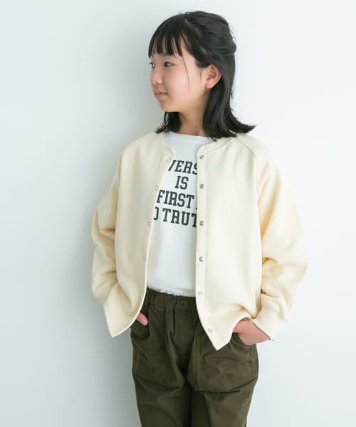 URBAN RESEARCH DOORS（Kids）(アーバンリサーチドアーズ（キッズ）)/『親子リンク』ミニ裏毛ラグランショートカーディガン(KIDS)/img07