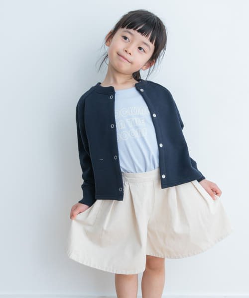 URBAN RESEARCH DOORS（Kids）(アーバンリサーチドアーズ（キッズ）)/『親子リンク』ミニ裏毛ラグランショートカーディガン(KIDS)/img12