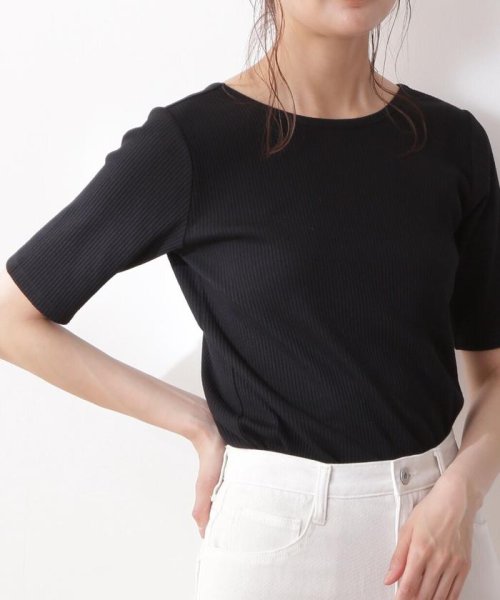 N Natural Beauty Basic(エヌナチュラルビューティベーシック)/三角テレコ半袖Ｔシャツ/img07