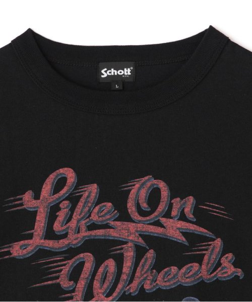 Schott(ショット)/T－SHIRT LIFE ON WHEELS/Tシャツ "ライフ オン ホイールズ/img09