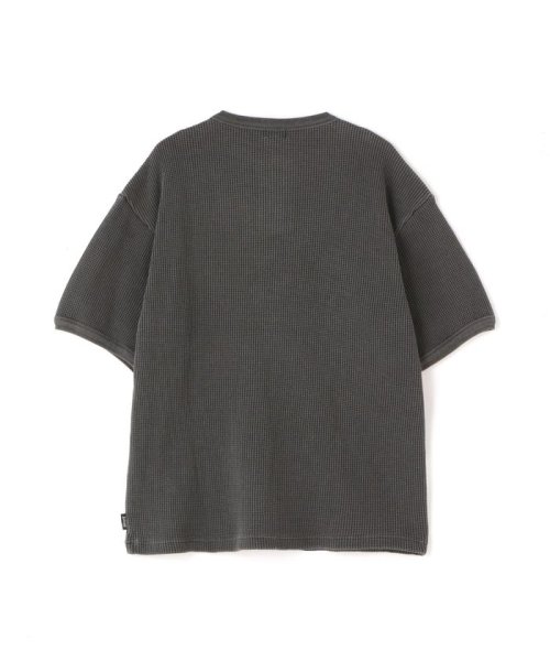 Schott(ショット)/THERMAL PIGMENT O/D HENLEY NECK T－SHIRT/サーマル オーバーダイ ヘンリーネック Tシャツ/img09