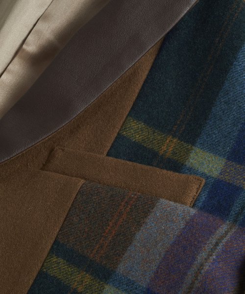 スイッチングピークドラペル2B－JKT 