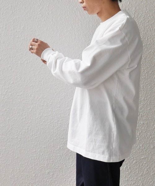 SHIPS any MEN(シップス　エニィ　メン)/【SHIPS any別注】LA APPAREL: 8.5oz 長袖 Tシャツ 23SS◇/img05