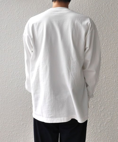 SHIPS any MEN(シップス　エニィ　メン)/【SHIPS any別注】LA APPAREL: 8.5oz 長袖 Tシャツ 23SS◇/img06