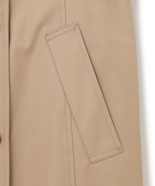 コットンポリエステルギャバジン ロング トレンチコート コットンポリエステルギャバジン 品番 トレンチコート