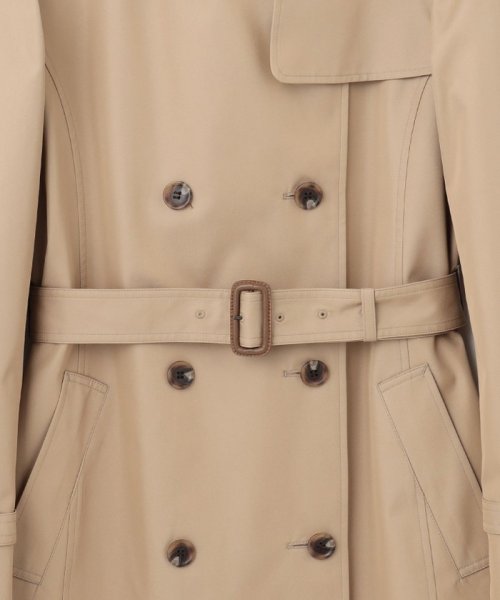 コットンポリエステルギャバジン ロング トレンチコート ロング コットンポリエステルギャバジン トレンチコート R2601168616(19734円)