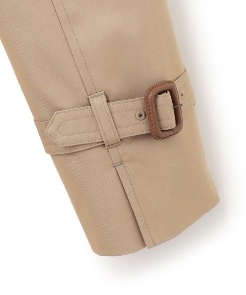 コットンポリエステルギャバジン ロング トレンチコート ロング コットンポリエステルギャバジン トレンチコート R2601168616(19734円)