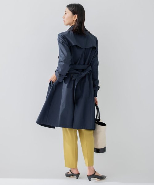 コットンポリエステルギャバジン ロング トレンチコート コットンポリエステルギャバジン 品番 トレンチコート