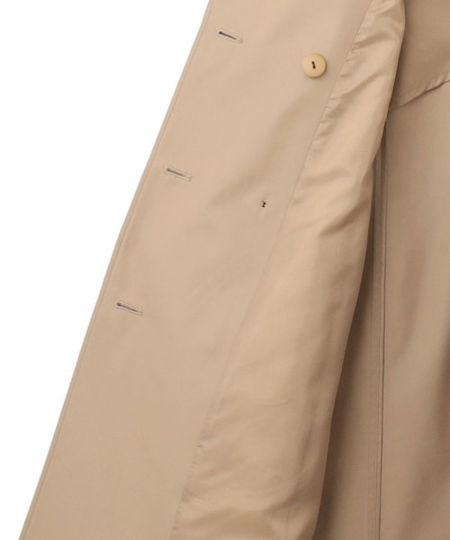 コットンポリエステルギャバジン ロング トレンチコート コットンポリエステルギャバジン 品番 トレンチコート