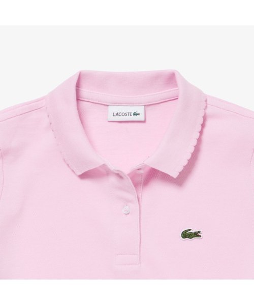 LACOSTE KIDS(ラコステ　キッズ)/GIRLS スカラップカラー ミニピケポロシャツ/img10