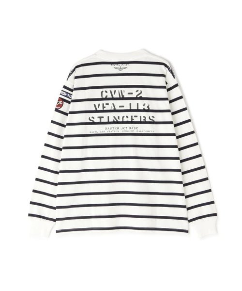 AVIREX(AVIREX)/ネイバル パッチ ロングスリーブ Tシャツ/NAVAL PATCH LONG SLEEVE T－SHIRT/img17