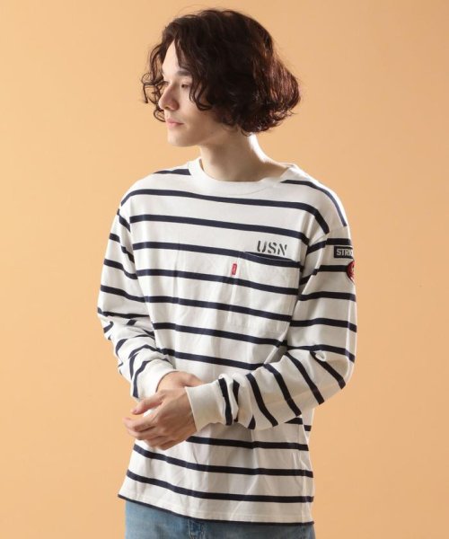 AVIREX(AVIREX)/ネイバル パッチ ロングスリーブ Tシャツ/NAVAL PATCH LONG SLEEVE T－SHIRT/img21