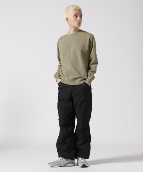 AVIREX(AVIREX)/《DAILY/デイリー》FADE WASH CREW NECK SWEAT / フェード ウォッシュ クルーネック スウェット/img09