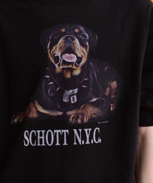 Schott(ショット)/T－SHIRT ROTTWEILER/ロットワイラー Tシャツ/img06