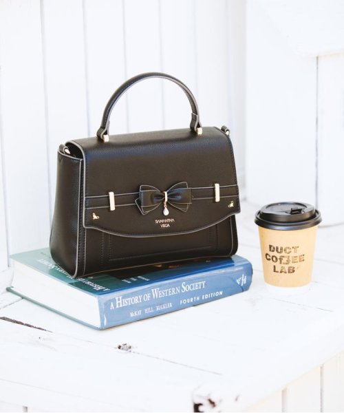 アクセントリボンショルダーバック 