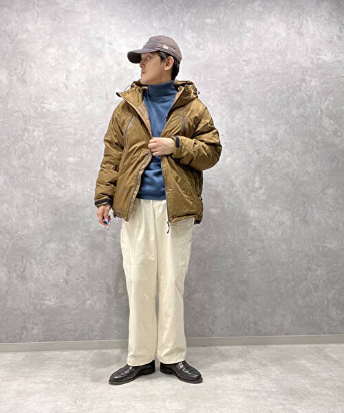 『別注』NANGA×UR　AURORA 3layer downblouson 素材の特性上