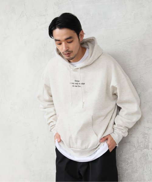 ALWAYS GOOD TIME NEW BASIC STORE(オールウェイグッドタイムニューベーシックストア)/【CommonNoun/コモンナウン】"DOG"hirochika machida 裏起毛プルパーカー/img08