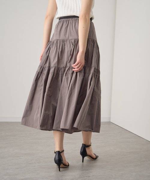 シャンブレータフタティアード スカート D1610834111(12441円)