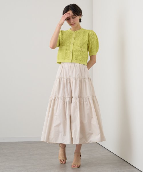 シャンブレータフタティアード スカート D1610834111(12441円)