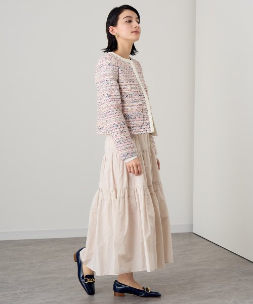 シャンブレータフタティアード スカート D1610834111(12441円)