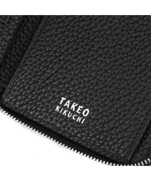 タケオキクチ 財布 長財布 メンズ 大容量 本革 薄型 レザー スリム ロングウォレット ラウンドファスナー ビル TAKEO KIKUCHI 733607 　　　　　 TAKEO フリーポケット