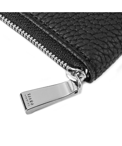 タケオキクチ 財布 長財布 メンズ 大容量 本革 薄型 レザー スリム ロングウォレット ラウンドファスナー ビル TAKEO KIKUCHI 733607 　　　　　 TAKEO フリーポケット