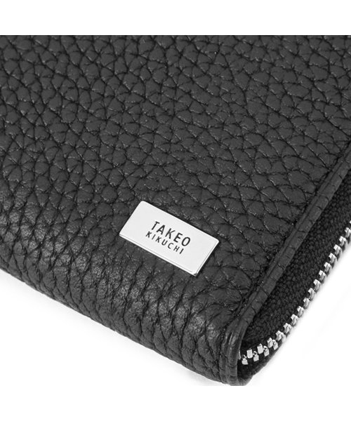 タケオキクチ 財布 長財布 メンズ 大容量 本革 薄型 レザー スリム ロングウォレット ラウンドファスナー ビル TAKEO KIKUCHI 733607 　　　　　 TAKEO フリーポケット