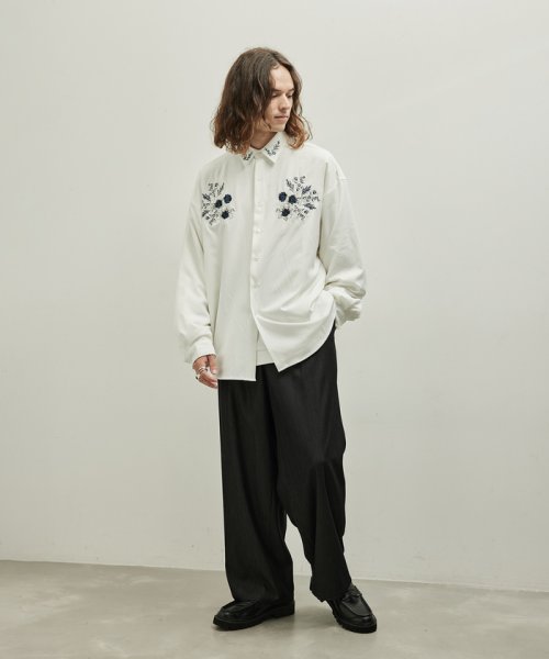 JUNRed(ジュンレッド)/【 UNISEX 】フラワーデコオーバーシャツ/img13