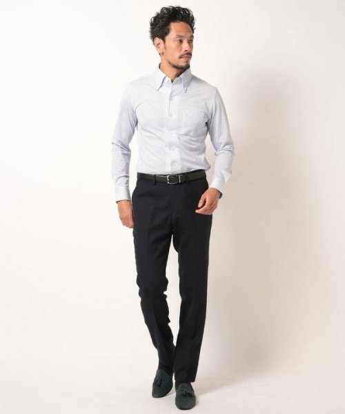 Men's Bigi(メンズビギ)/【ACTIVE TAILOR】ミックスヤーン/ホップサックスラックス＜セットアップ・スリーピース対応＞/img03