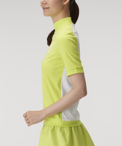 LANVIN SPORT(ランバン スポール)/【25周年】モックネック5分袖シャツ【吸汗/UV/ECO】【アウトレット】/img05