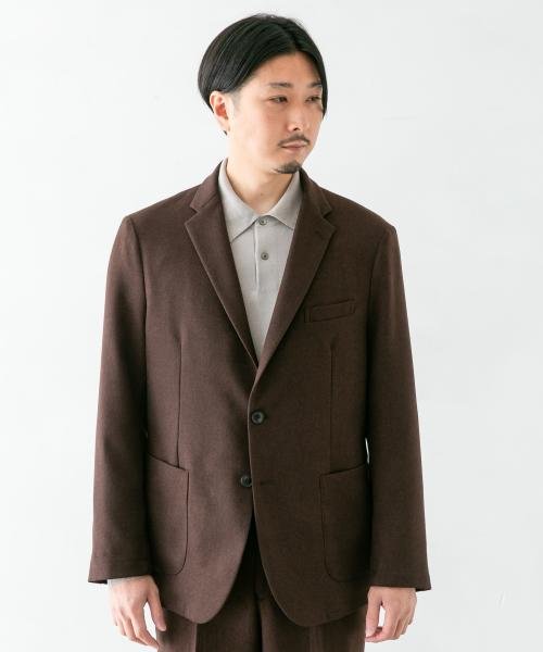 URBAN RESEARCH DOORS(アーバンリサーチドアーズ)/LIFE STYLE TAILOR　ウールライクコンフォータブルジャケット/img32