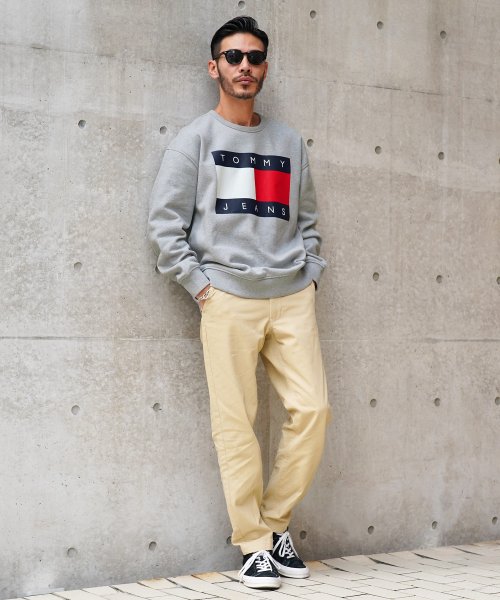 JIGGYS SHOP(ジギーズショップ)/TOMMY HILFIGER(トミー ヒルフィガー) TJ LUCCA CREWNECK / スウェット トレーナー メンズ 長袖 ブランド トップス 裏起毛 /img03