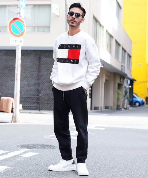 JIGGYS SHOP(ジギーズショップ)/TOMMY HILFIGER(トミー ヒルフィガー) TJ LUCCA CREWNECK / スウェット トレーナー メンズ 長袖 ブランド トップス 裏起毛 /img05