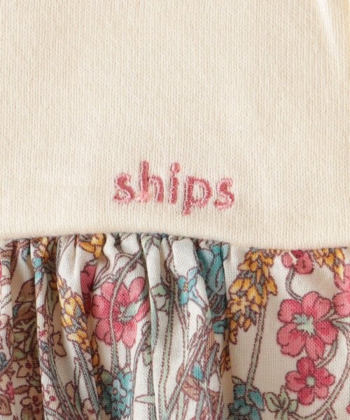 SHIPS KIDS(シップスキッズ)/SHIPS KIDS:フラワー セット ロンパース/img13