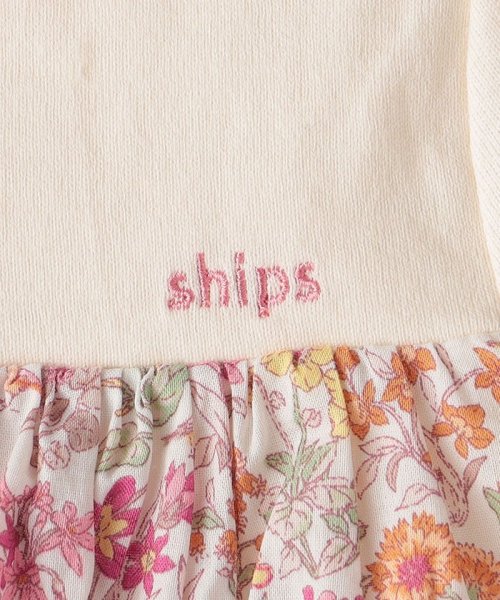 SHIPS KIDS(シップスキッズ)/SHIPS KIDS:フラワー セット ロンパース/img15