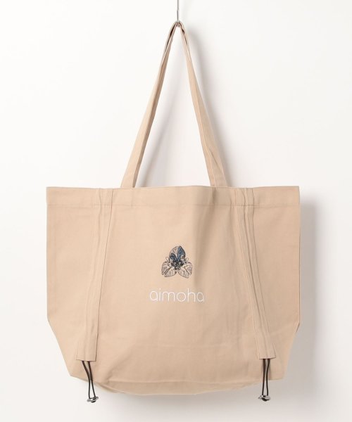 aimoha(aimoha（アイモハ）)/aimohaオリジナルマーガレット刺繍トートバッグ/img22