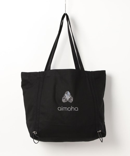 aimoha(aimoha（アイモハ）)/aimohaオリジナルマーガレット刺繍トートバッグ/img24