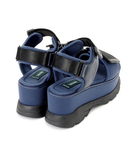 【emmi atelier】emmi×SNIDELスニーカーソールサンダル 予めご了承ください