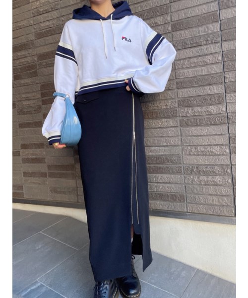 開店記念セール! FILA♡snidel♡ORGANICSショートパーカー asakusa.sub.jp