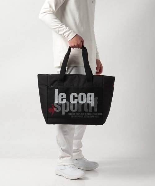 le coq sportif GOLF (ルコックスポルティフ（ゴルフ）)/ ボストンバッグ グラフィックデザイン（シューズポケットあり） (約41×35×20.5(cm)) 《再生ポリエステル【アウトレット】/img17