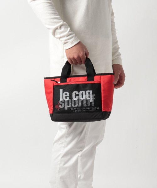 le coq sportif GOLF (ルコックスポルティフ（ゴルフ）)/カートバッグ(ミニトートバッグ) グラフィックデザイン (約23.5×21.5×13.5(cm))《再生ポリエステル》/img18