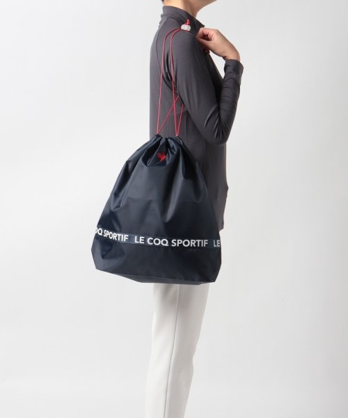 le coq sportif GOLF (ルコックスポルティフ（ゴルフ）)/シューズケース巾着型 (約40×42(cm))《再生ポリエステル》/img08