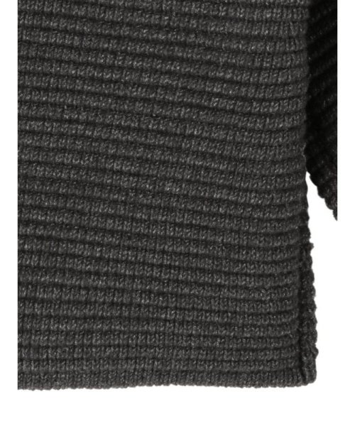 リングネックBOXニットプルオーバー 