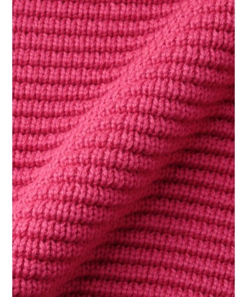 リングネックBOXニットプルオーバー 