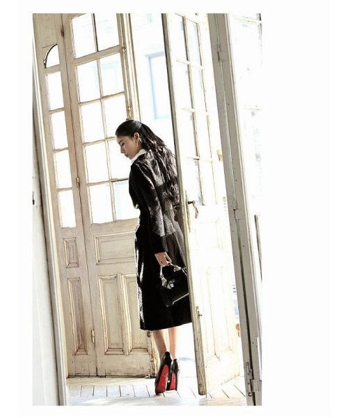 Rew-You(リューユ)/DaysPiece 韓国 2ピース キャバスーツ 大きいサイズ 黒スーツ/img04