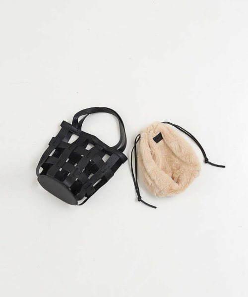 LOWELL Things(LOWELLThings)/SOEUR/カゴメッシュファートートBAG/img07