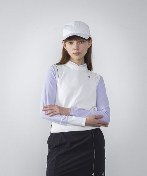 le coq sportif GOLF (ルコックスポルティフ（ゴルフ）)/【RIJOUME/リジューム】ニットベスト (手洗い可/DESCENTE ECO/エコプロセス型) /img02